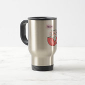 miauw in een beker reisbeker (Voorkant links)