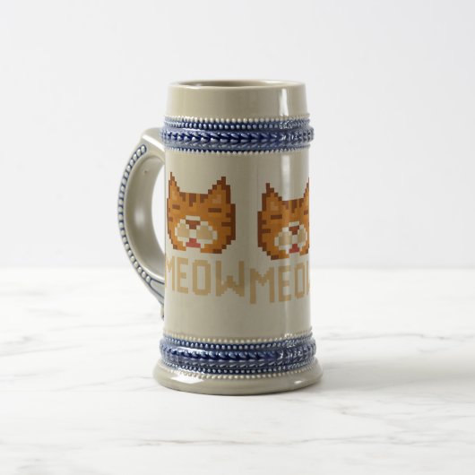 miauw kat bierpul (Voorkant links)