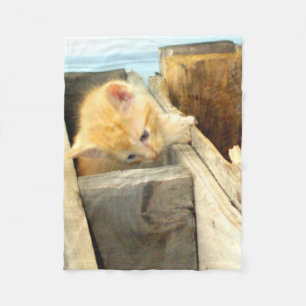 Miauw Katten 1 Fleece Deken