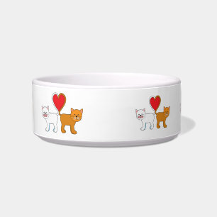 Miauw kattenbak voerbakje