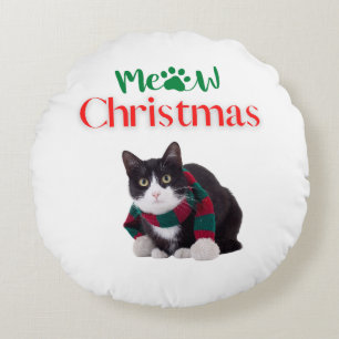 MIAUW KERSTKAT ROND KUSSEN