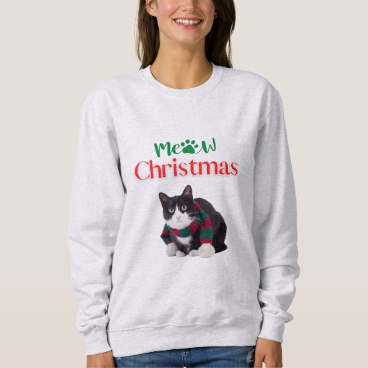 MIAUW KERSTKAT TRUI (Voorkant)