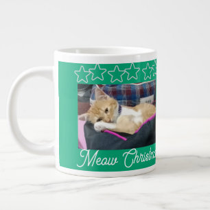 Miauw Kerstmis, foto, tekst, achterkant tekst, ver Grote Koffiekop