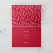 Miauw Kerstmis Gevouwen Vakantie Groet Kaart (Binnen)