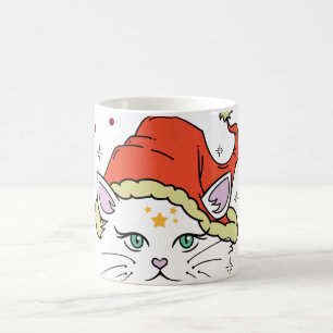 Miauw Kerstmis, Prettig Kerstfeest Magische Mok