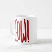 Miauw! Koffiemok (Voorkant links)