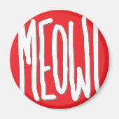 Miauw! Magneet (Voorkant)