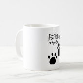 MIAUW MIAUW CAT LOVERS DESIGN #CatLady #FelineFash Koffiemok (Voorkant links)
