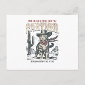 Miauw Partner Cowboy Kat  Informatiekaartje (Achterkant)