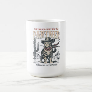 Miauw Partner Cowboy Kat Koffiemok