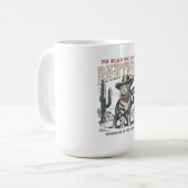 Miauw Partner Cowboy Kat Koffiemok (Voorkant links)