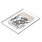 Miauw Partner Cowboy Kat Notitieboek (Linkerzijde)