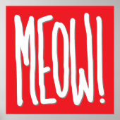 Miauw! Poster (Voorkant)