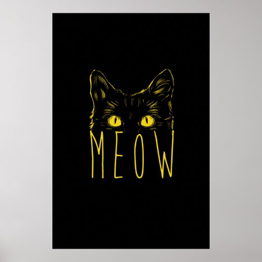 Miauw - Poster (Voorkant)