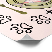 Miauw poster voor kattenliefhebbers (Hoek)