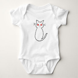 Miauw !! Schattige voor baby's Romper