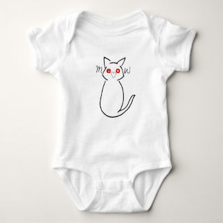 Miauw !! Schattige voor baby's Romper