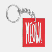 Miauw! Sleutelhanger (Voorkant Links)