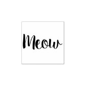 Miauw | Stempel (Afrduk)
