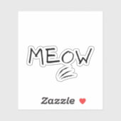 Miauw Sticker (Vel)