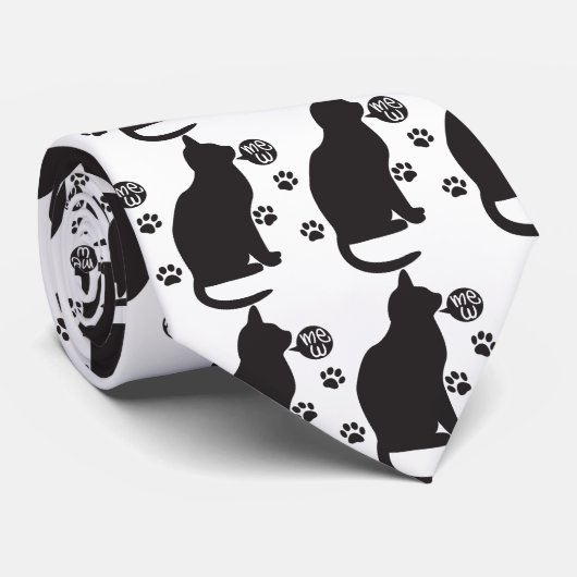 MIAUW STROPDAS (Opgerold)