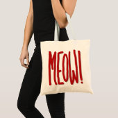Miauw! Tote Bag (Voorkant (product))