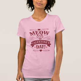 Miauw Valentijn T-shirt