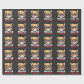 Miauw voor verkiezing Trump Cat Kitten Cadeaupapier (Vlak)