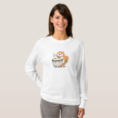 Miauwen en Melodieën T-shirt (Voorkant volledig)