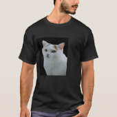 #miauwen#schattig#kat Teeshort T-shirt (Voorkant)
