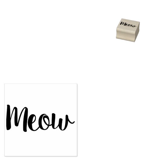 miauwen | Stempel (Gestempeld)