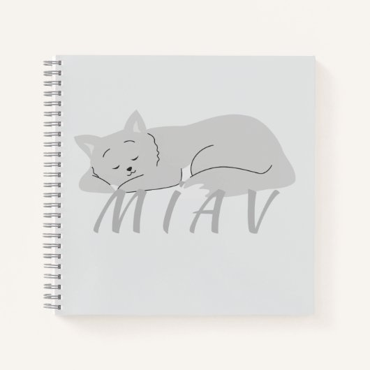 MIAV | EEN SOFT DESIGN NOTITIEBOEK (Voorkant)