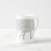 MIAV | EEN SOFT DESIGN PORSELEIN KOP (Voorkant rechts)