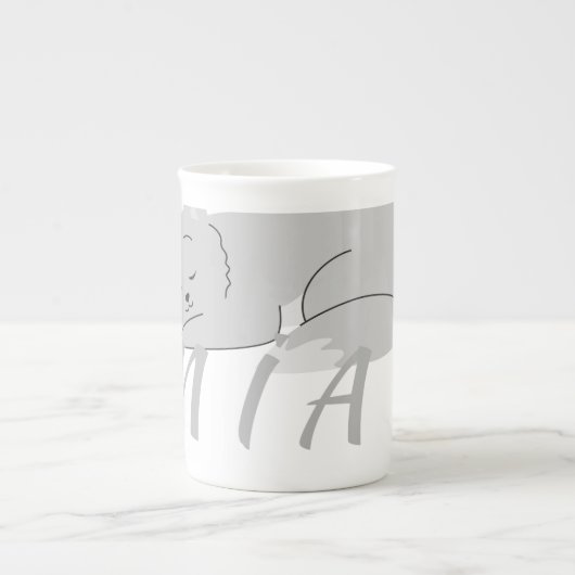 MIAV | EEN SOFT DESIGN PORSELEIN KOP (Voorkant)