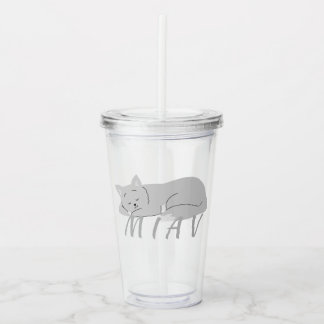 MIAV | EEN SOFT ONTWERP ACRYL DRINKBEKER