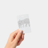 MIAV | EEN ZACHTE ONTWERP BADGE (Handheld)
