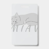 MIAV | EEN ZACHTE ONTWERP BADGE (Voorzijde)