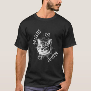 MIAW: Een perfect speels design t-shirt