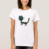 Miawo Schattigee kat Vrouwen Flowy T-shirt (Voorkant)