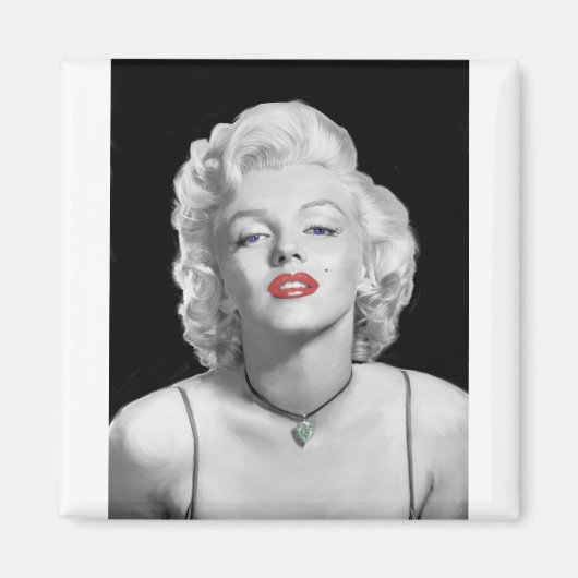 MIC01BWRD-V3 Kijk of Love Emerald Heart.tif Magneet (Voorkant)