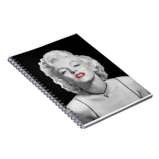 MIC01BWRD-V3 Kijk of Love Emerald Heart.tif Notitieboek (Rechterzijde)