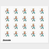 Mic Drop Ronde Sticker (Vel)