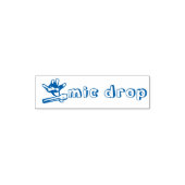 Mic Drop Teacher Stamp Zelfinktende Stempel (Design)