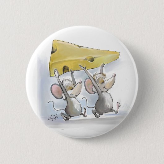 Mic en Mac die de Button van de kaas binnenhalen (Voorkant)