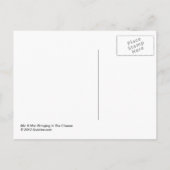 Mic en Mac die het Briefkaart op de kaas binnenhal (Achterkant)