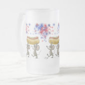 Mic en Mac's 4e van de acht picknick van juli, bev Matglas Bierpul (Voorkant links)