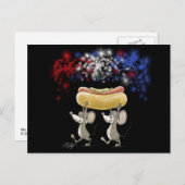 Mic en Mac's vierde van acht picknick Briefkaart j (Voorkant / Achterkant)