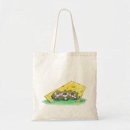 Mic, Mac en Moe's Feast of Thanksgiving Art Tote Bag