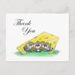 Mic, Mac en Moe's Feest van Dankbaarheid Feestdagenkaart