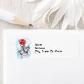 Mic, Mac en Moe's Happy Birthday Celebration Etiket (Insitu)